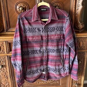 The Hundreds heavyweight southwestern shirt/shacket-RARE
